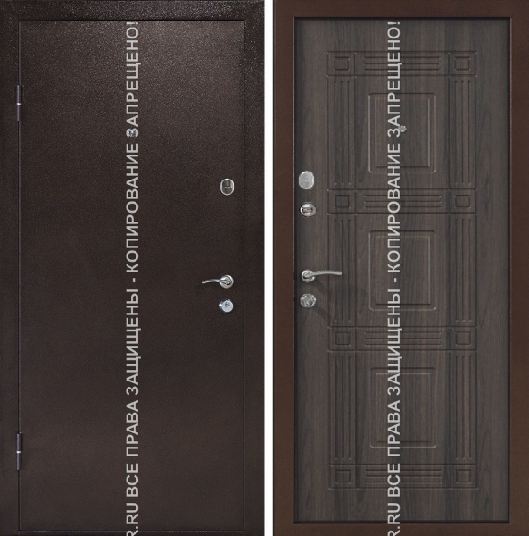 Дверь железная входная с порошковым напылением/МДФ 1239 Дверь железная входная с порошковым напылением/МДФ 1239